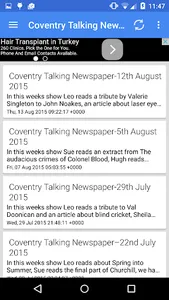 Talking Newspapers App screenshot 0
