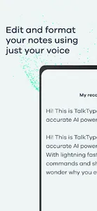 TalkType screenshot 2