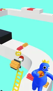 Tall man run, Rainbow friend screenshot 2