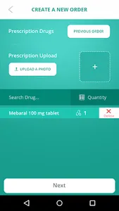 QMEDS -Place Order to Pharmacy screenshot 1
