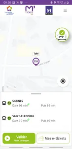 M'Ticket - TaM mobile ticket screenshot 1