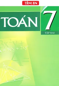Toán Lớp 7 Tập 2 - Toán Lớp 7  screenshot 0