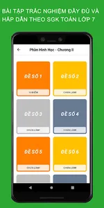 Toán Lớp 7 Tập 2 - Toán Lớp 7  screenshot 4