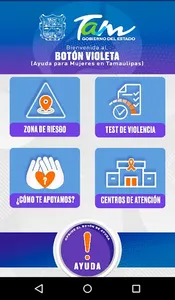 TAM Botón Violeta screenshot 0
