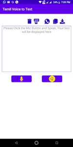 Vaimozhi - Tamil Voice to Text screenshot 0
