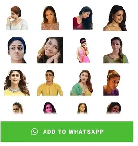 Tamil Actress Stickers screenshot 5