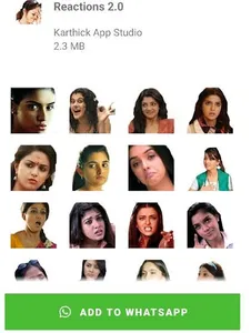 Tamil Actress Stickers screenshot 6