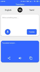 Tamil English Translator screenshot 3
