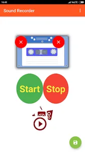 Simple Voice recorder-Sound re screenshot 0