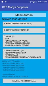 E-Antrian KPP Madya Denpasar screenshot 2
