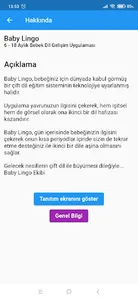 Baby Lingo - dil eğitimi screenshot 6