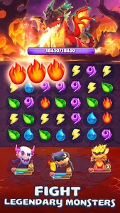 Monster Tales: Match 3 Puzzle screenshot 1