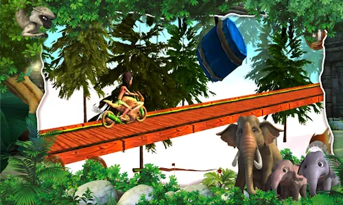 Mowgli Ramp Stunt Bike Game screenshot 3