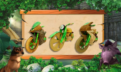 Mowgli Ramp Stunt Bike Game screenshot 4