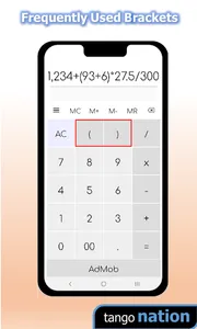 Tango Calculator screenshot 2