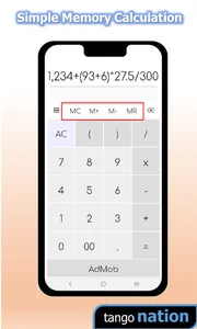 Tango Calculator screenshot 4