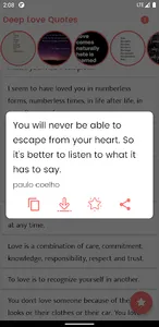 Deep Love Quotes and Sayings screenshot 4