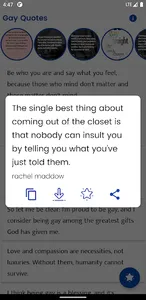 Gay Quotes and Sayings screenshot 1