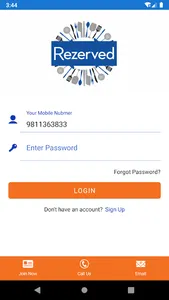 Rezerved screenshot 1