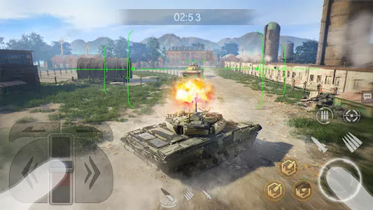 Clash of Panzer: Tank Battle screenshot 0