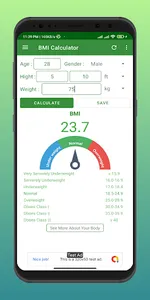 My BMI Calculator screenshot 2