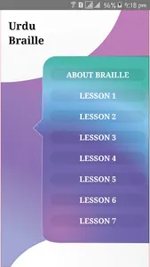 Braille Learning Application screenshot 3