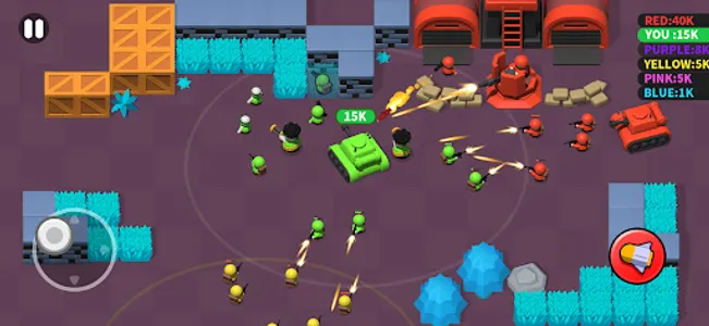 Tank Squad Battle-Warfare King screenshot 6