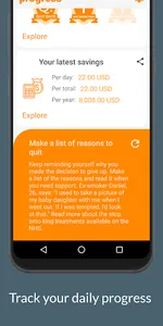 Quit Habit! NoSmoke screenshot 2