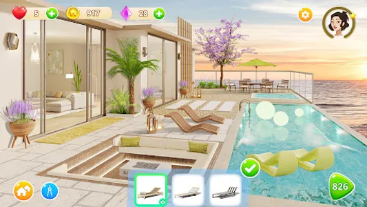 Homematch Home Design Games screenshot 1