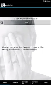 Anxiety - Tips & Quotes screenshot 0