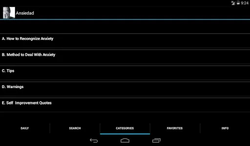 Anxiety - Tips & Quotes screenshot 3