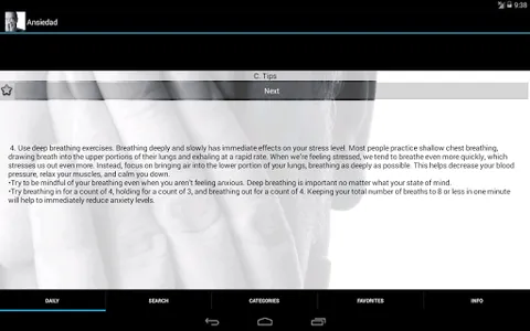Anxiety - Tips & Quotes screenshot 4