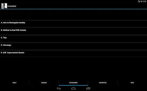 Anxiety - Tips & Quotes screenshot 5