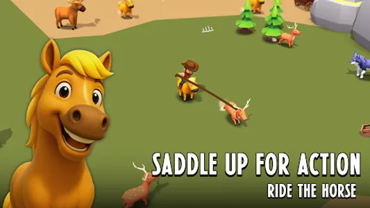 Cowboy Lasso Master: Idle Game screenshot 3