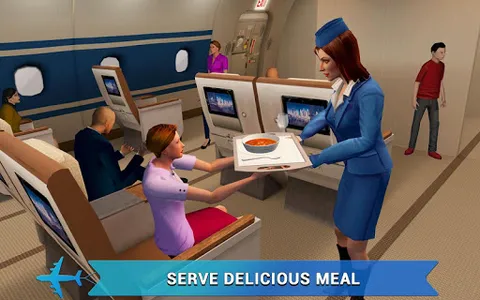 Airplane Flight Attendant -Car screenshot 11