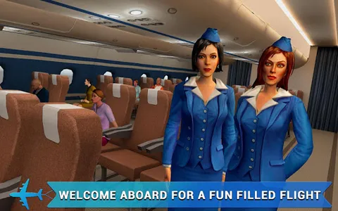 Airplane Flight Attendant -Car screenshot 8