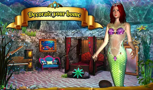 Cute Mermaid Simulator 3D screenshot 6