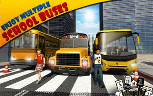 Schoolbus Driver 3D SIM screenshot 13