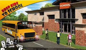 Schoolbus Driver 3D SIM screenshot 6