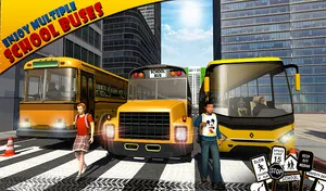 Schoolbus Driver 3D SIM screenshot 8