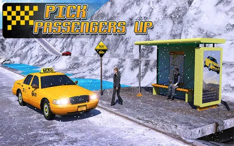 Taxi Driver 3D : Hill Station screenshot 11