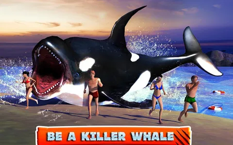 Killer Whale Beach Attack 3D screenshot 10