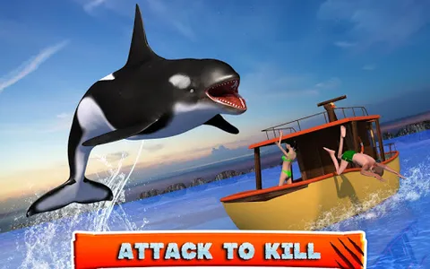 Killer Whale Beach Attack 3D screenshot 12