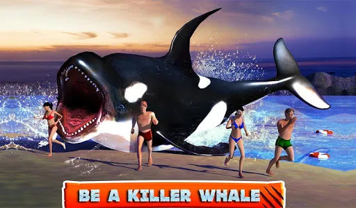 Killer Whale Beach Attack 3D screenshot 5