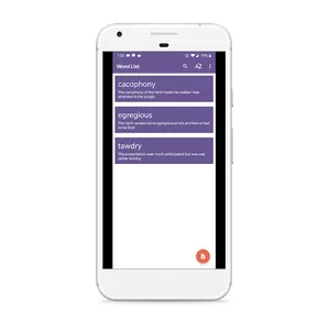 GRE Word List Vocabulary Maker screenshot 0