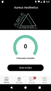 Aureus Aesthetics Rewards screenshot 0