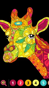 Ink Number Coloring for Adults screenshot 3