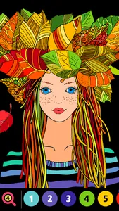 Ink Number Coloring for Adults screenshot 4