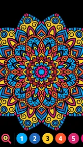 Ink Number Coloring for Adults screenshot 5