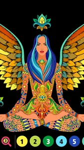 Ink Number Coloring for Adults screenshot 6